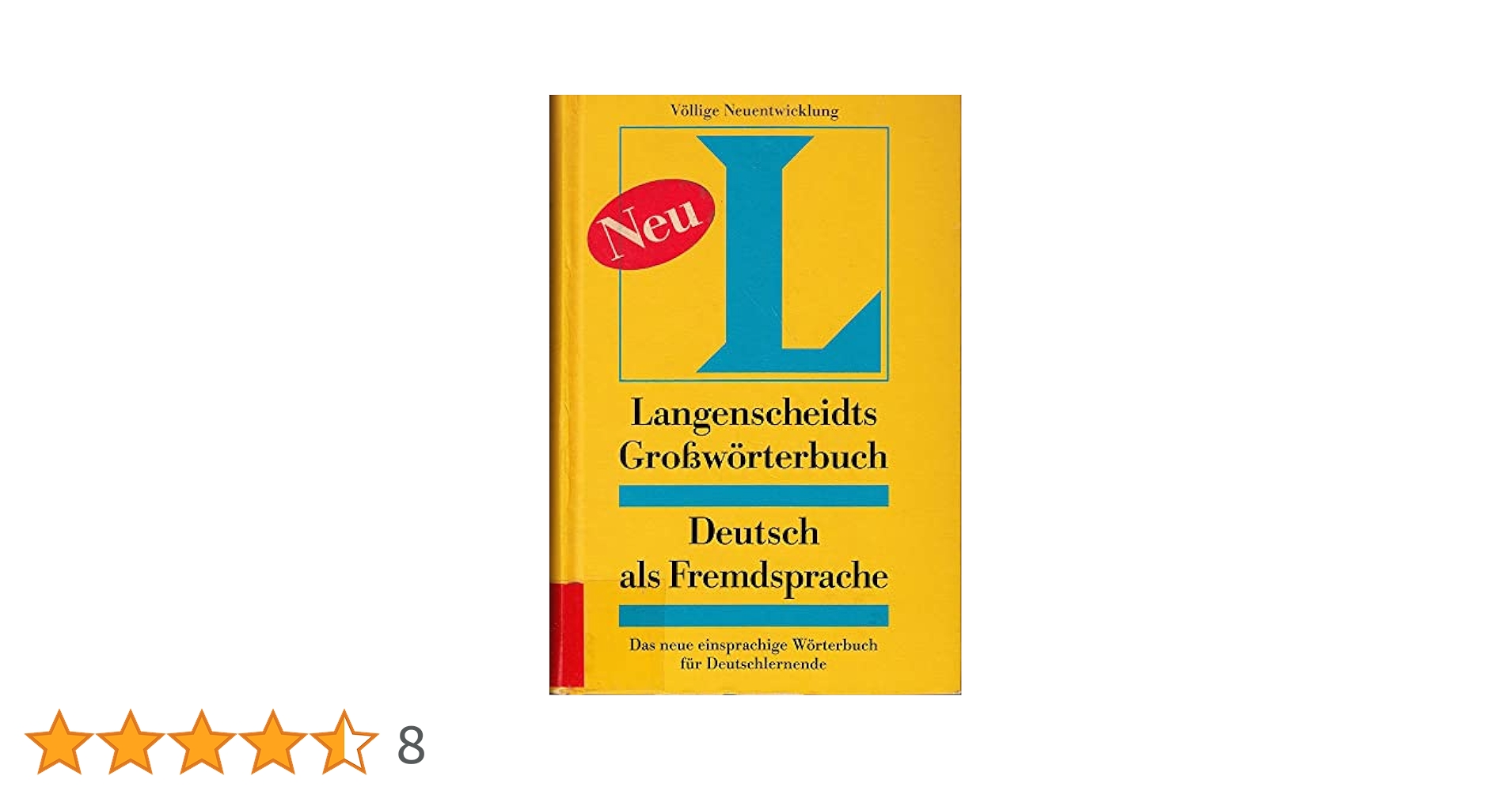 Amazon | Grosswoerterbuch Deutsch als Fremdsprache | Dieter